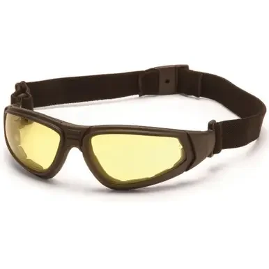 Pyramex XSG Safety Goggles Amber Anti-Fog